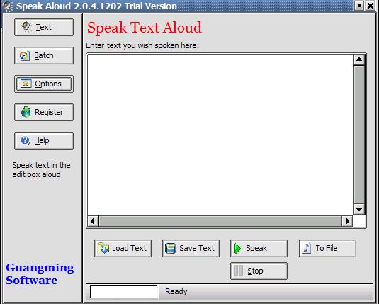 Speak Aloud 2.0.2015.419 screenshot